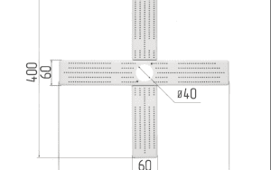 Platforma Montażowa do żyrandoli Krzyżak  , 1szt /1 element