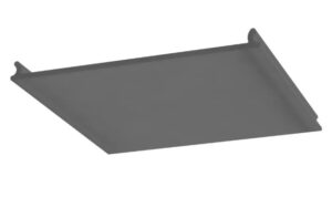 Klosz/Osłona CZARNA do profilu LED Slim Beam 50 , Poliwęglan - 1mb