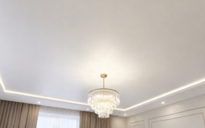 MSD Premium , Sufit napinany Biały mat/satyna , rolka 320cm , 1m2