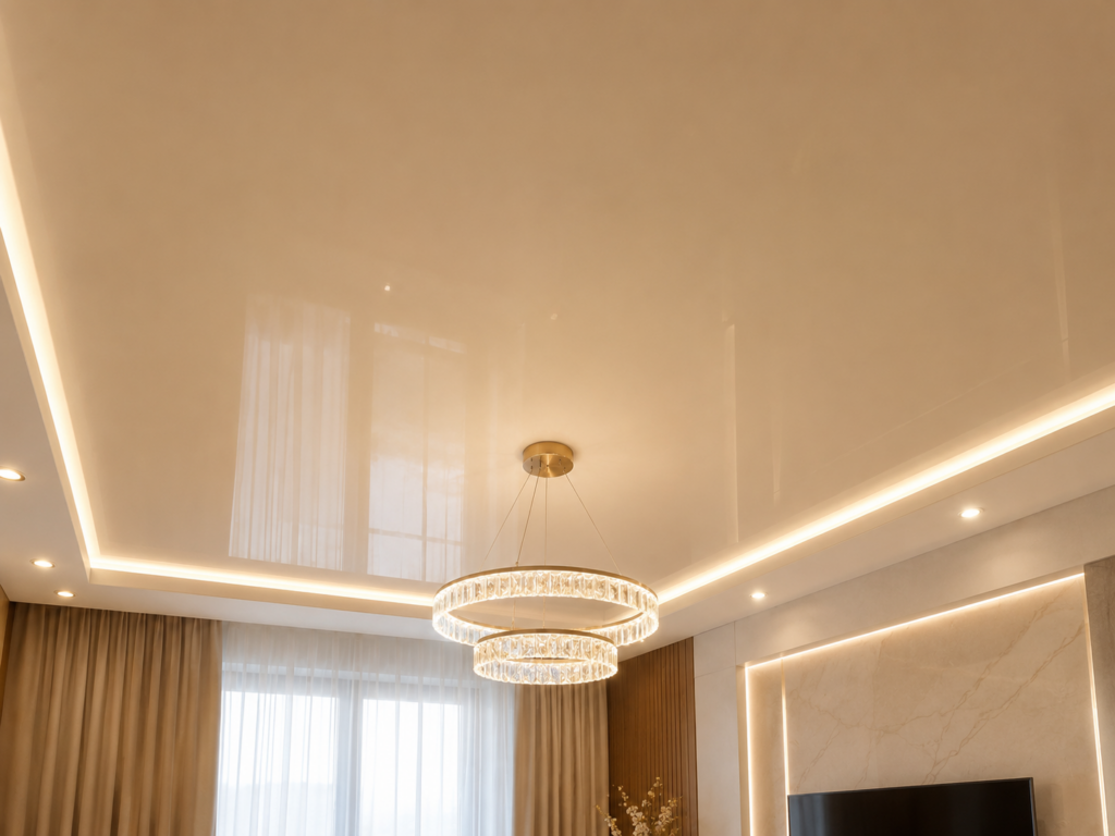 MSD Premium , Sufit napinany Kolor połysk , rolka 320cm , 1m2